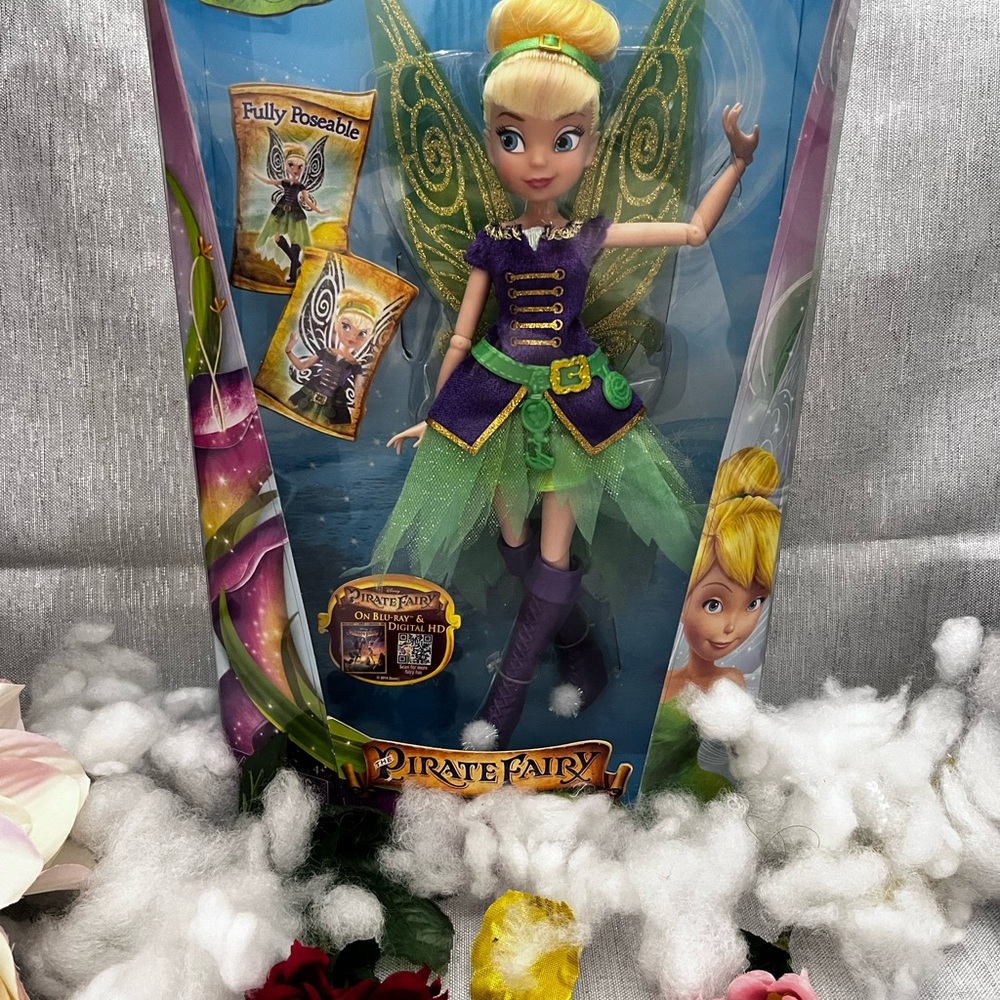 Fairy Doll with Green and Purple Outfit